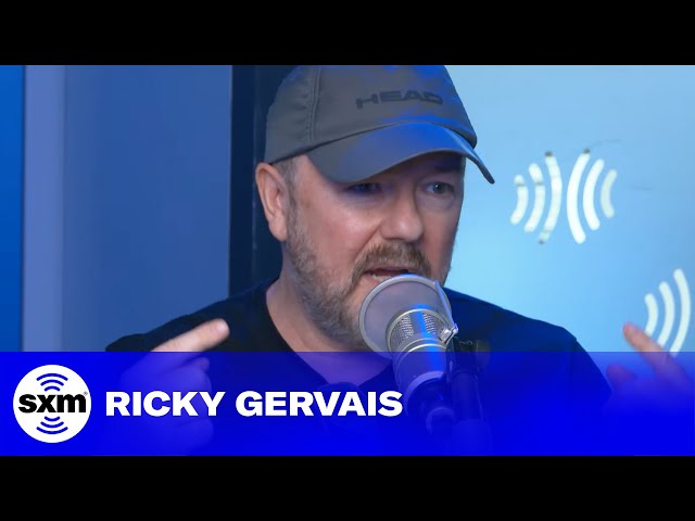Ricky Gervais Didn't Think the Will Smith-Chris Rock Oscars Slap Actually Happened | SiriusXM