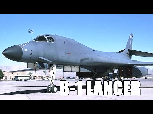 This US Giant Aircraft Can Fold its Wings to go Faster - Rockwell B1 Lancer History