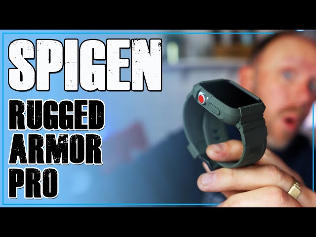 The BEST Apple Watch Strap? // Spigen Rugged Armor Pro