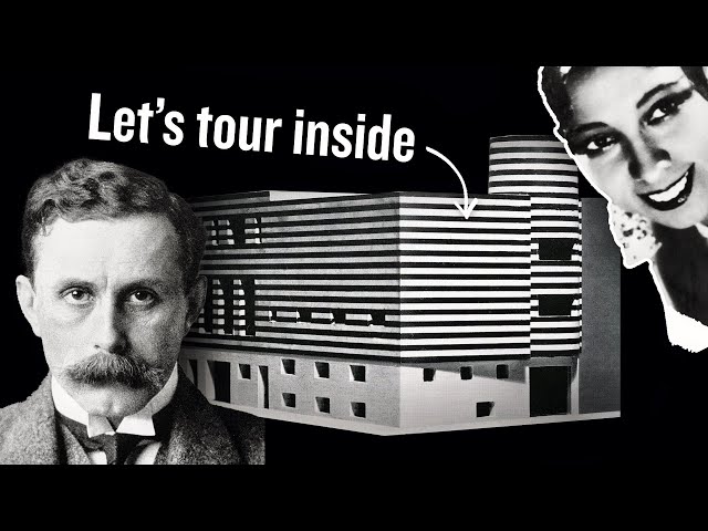 Inside a Bizarre LOST House for Josephine Baker [by Adolf Loos]