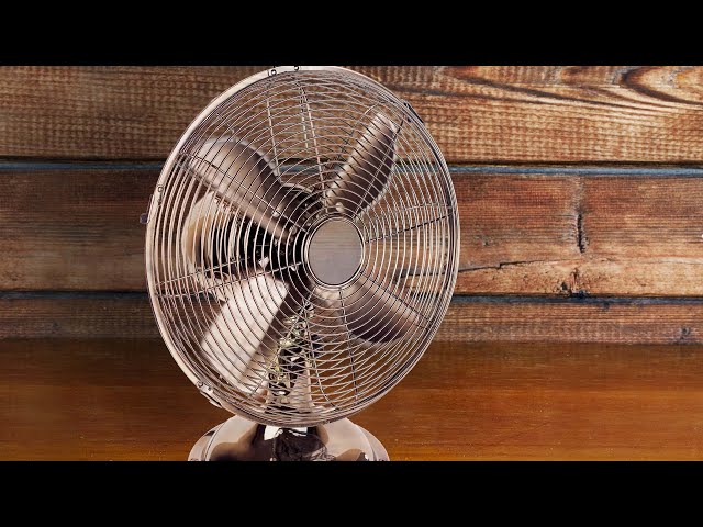 Vintage Fan = White Noise Relaxation | 10 Hours Fan Sounds for Sleep, Studying