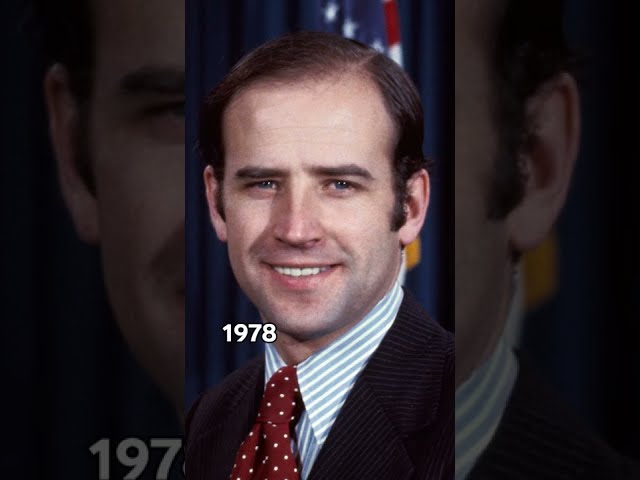 Watch how #Biden has aged from 1974 to 2022. #shorts #gerontocracy #presidents #insidernews