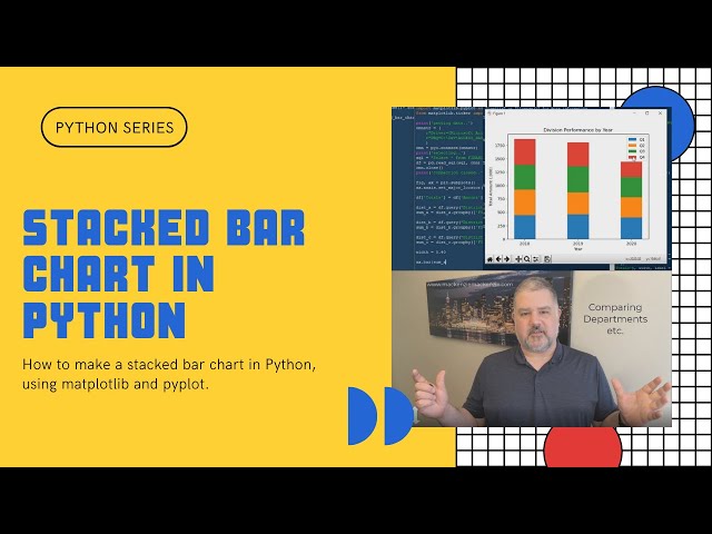 How to Create a Stacked Bar Chart with Python, Matplotlib, and Pyplot
