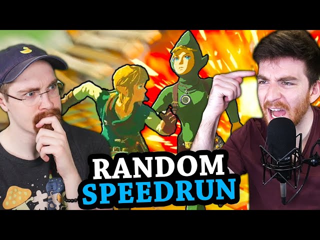 I challenged a Youtuber to the most chaotic Zelda race ever