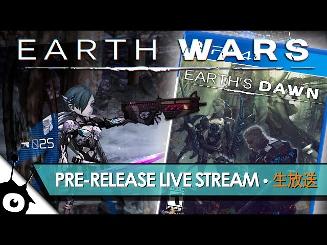EARTH'S DAWN / EARTH WARS (PS4) - Livestream Gameplay (No Commentary)