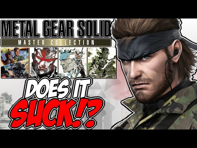 Does The Metal Gear Solid Master Collection SUCK!?  Well...