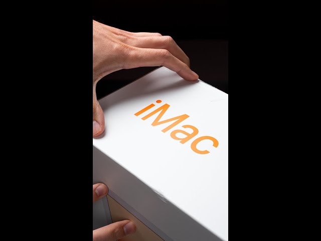 Apple iMac 2021 ASMR Unboxing #Shorts