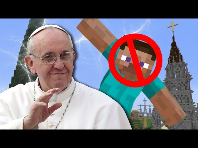 I got banned on the Vatican's Minecraft Server
