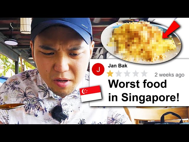 I Tried Singapore's Worst-rated Restaurant