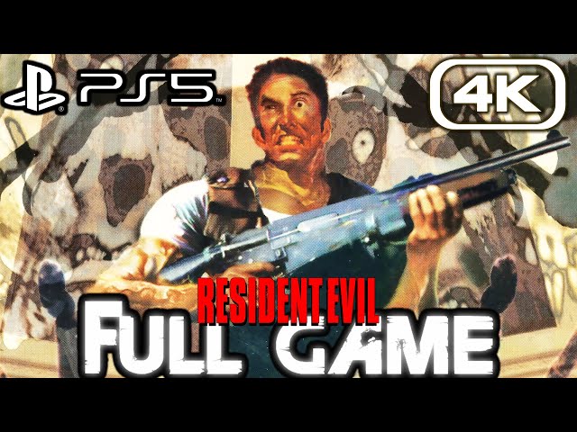 RESIDENT EVIL DIRECTOR'S CUT PS5 Gameplay Walkthrough FULL GAME (4K 60FPS) No Commentary
