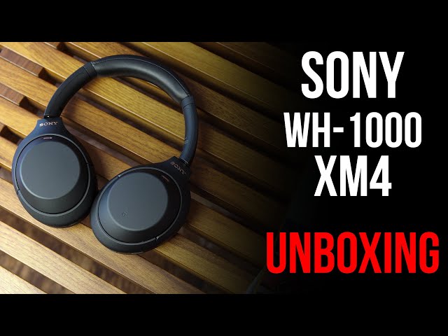 Sony WH-1000XM4 Wireless Headphones Unboxing #Shorts