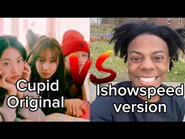 Cupid - Original vs Ishowspeed version who will win. 🤔#funny#cupid