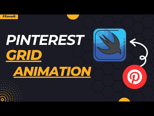 SwiftUI Pinterest Grid Animation - iOS 17