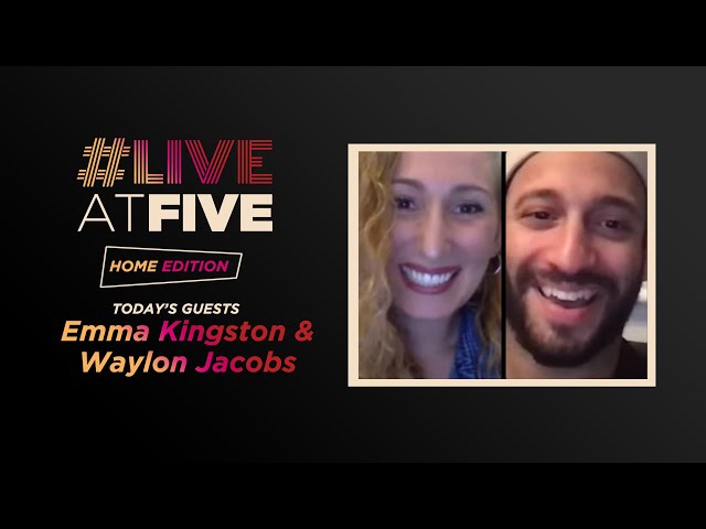 Broadway.com #LiveatFive: Home Edition with Emma Kingston and Waylon Jacobs of THE LAST FIVE YEARS