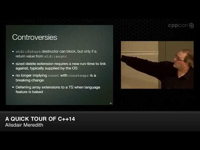 CppCon 2014: Alisdair Meredith "What's New In The C++14 Library"