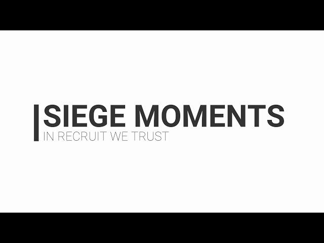 Siege Moments - My mic is FUBAR (Double Feature)