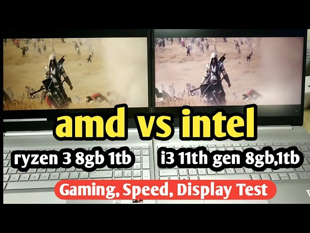 Witch is the Best | Intel vs Amd | i3 11th Gen vs Ryzen 3 | अब कोई Confusion नहीं | amd vs intel