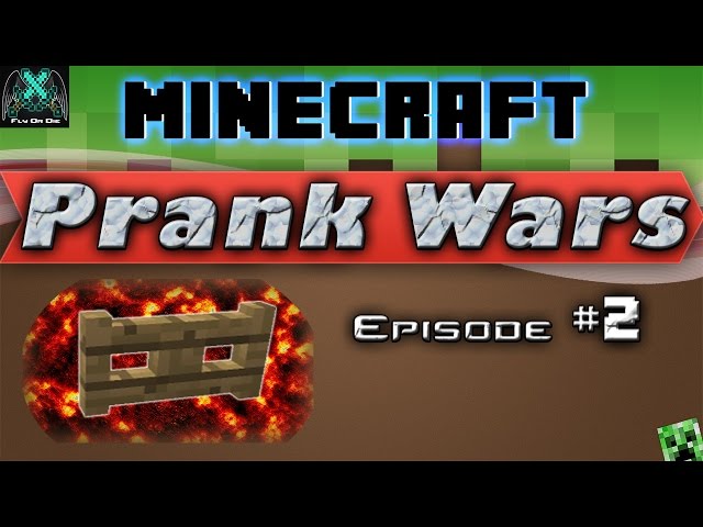 Minecraft Prank Wars!: Ep. 2 - Teh Base/Lava Gate