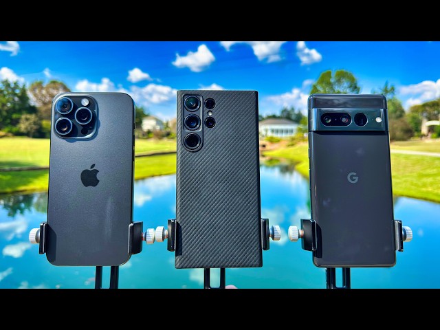 iPhone 15 Pro Max vs Galaxy S23 Ultra vs Pixel 7 Pro: Camera Test Comparison!