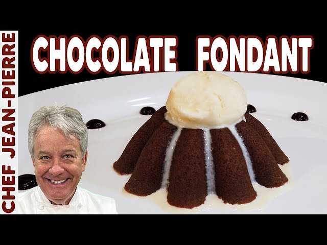 MELTING Chocolate Lava Cake! - Chef Jean-Pierre