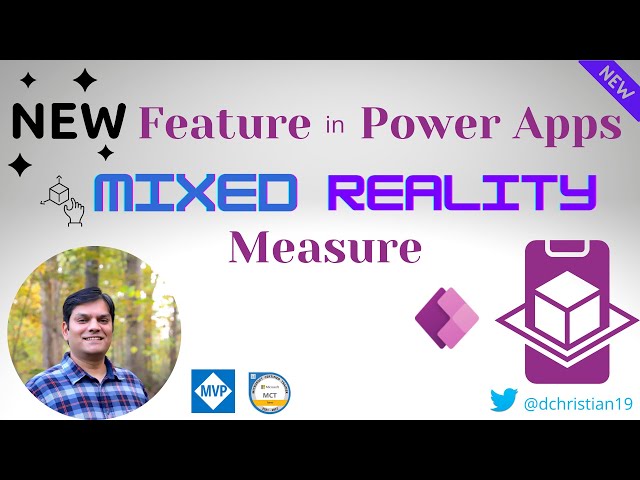 New Feature in Power Apps Mixed Reality Measure