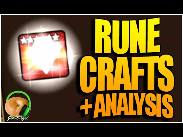 TONS of Rune Crafts & Rune Analysis (Summoners War)