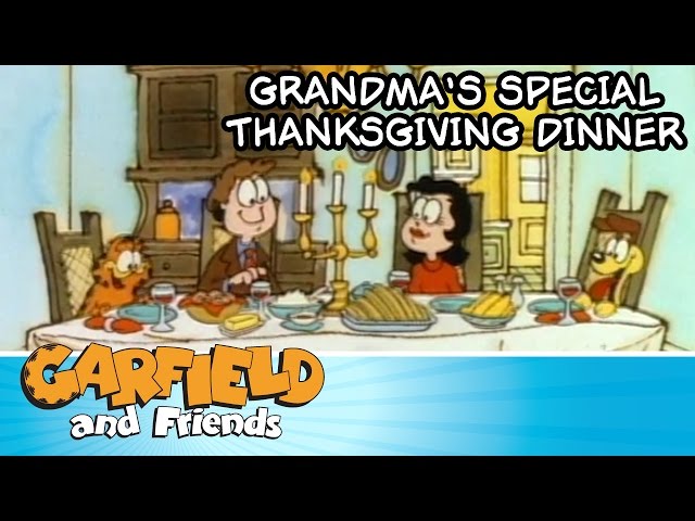 Grandma's Special Thanksgiving Dinner - Garfield & Friends