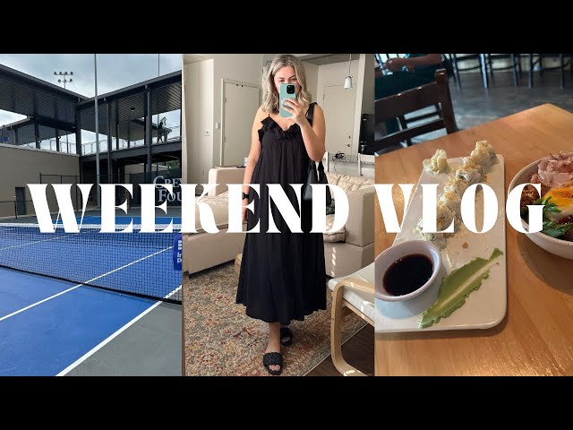 WEEKEND VLOG: a few days in my life + date night + pack with me (again!)