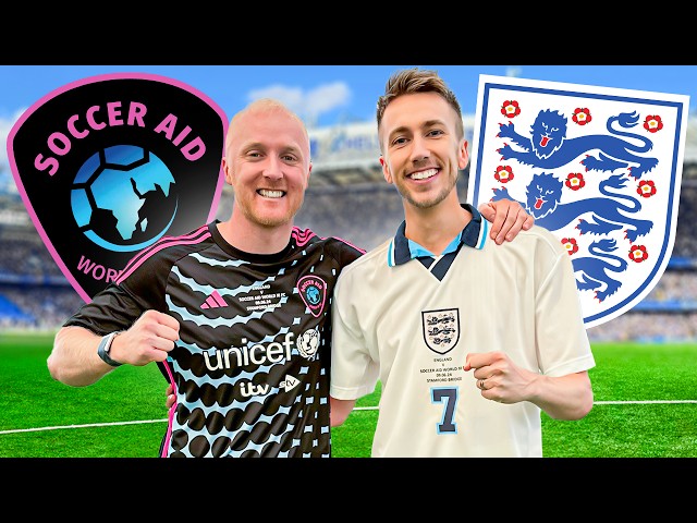 WIN This FOOTBALL Challenge, Play in SOCCER AID!!