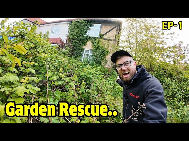 Rescuing Peggy's Garden.. After A NINE Year Bramble Invasion! Ep1