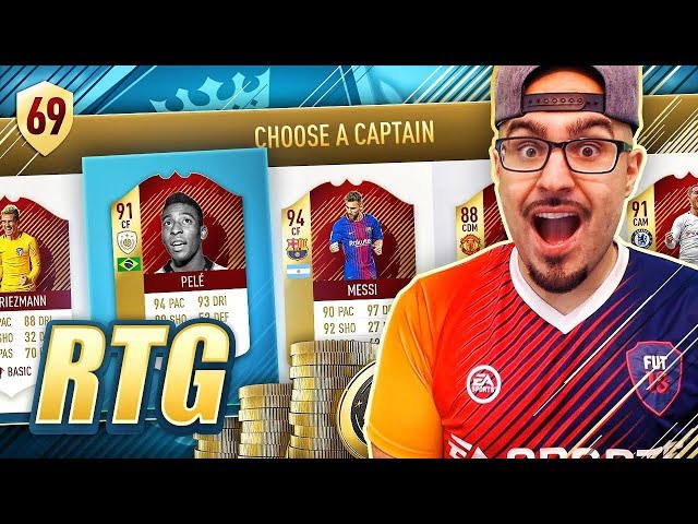 INSANE FUT DRAFT WIN FOR TOTGS PACKS!! FIFA 18 Ultimate Team Road To Fut Champions #69 RTG