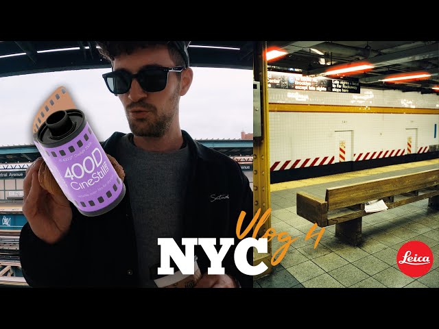 Cinestill 400D // NYC Vlog 4