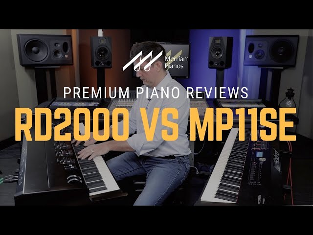 🎹Roland RD2000 vs Kawai MP11SE Digital Piano Comparison, Review & Demo🎹