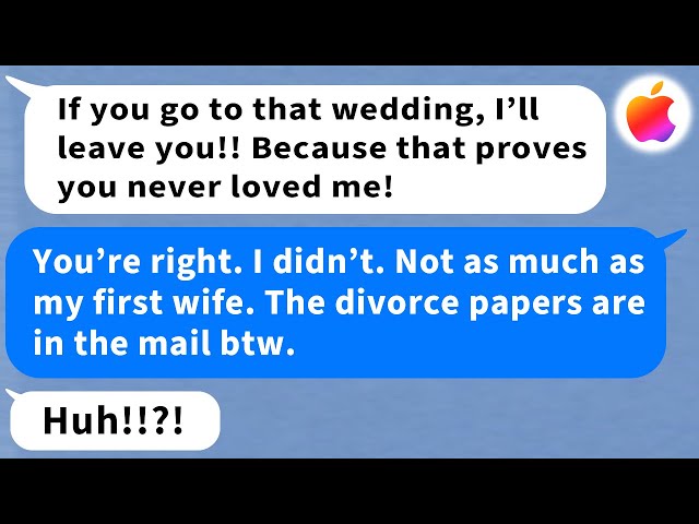 【Apple】Wife said I wasn’t allowed to attend my daughter's wedding; she’s still hung up on my 1st