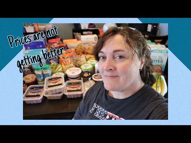 Post-Trip Large Family Grocery Haul