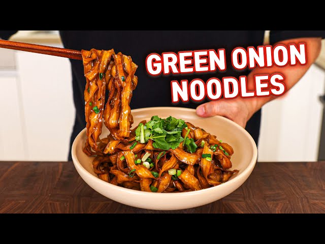 10 Minute Scallion Oil Noodles That Will Change Your LIFE (2 Ways)