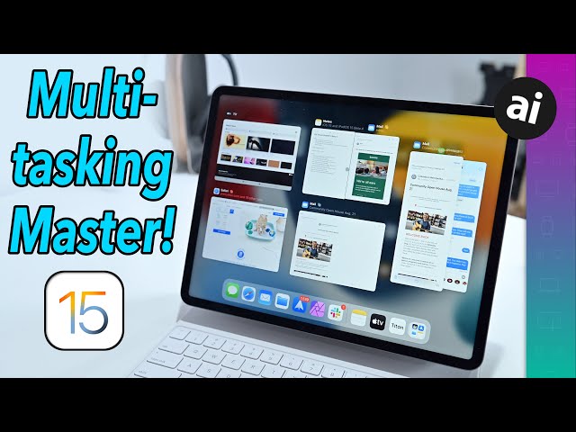 How to MASTER Multitasking on iPad & iPad Pro with iPadOS 15!