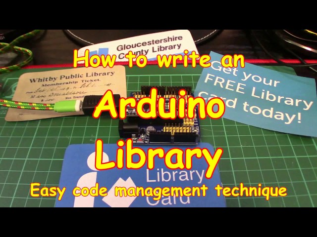 #71 How to create an Arduino Library - easy!