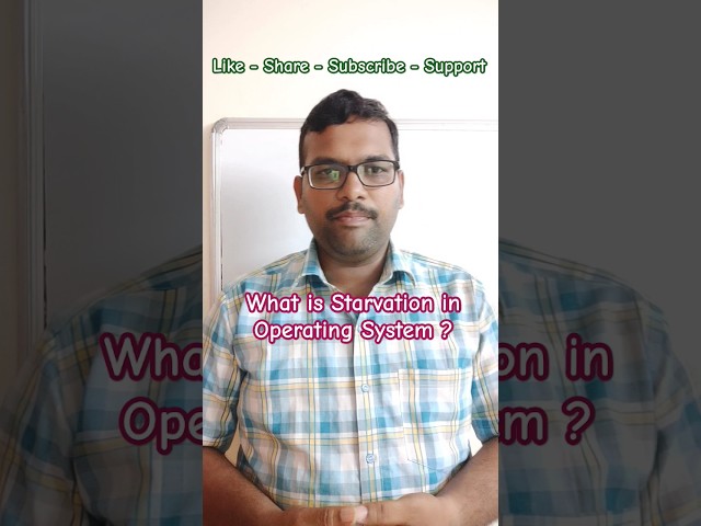 What is Starvation in Operating System? || OS Interview Questions || Starvation Problem