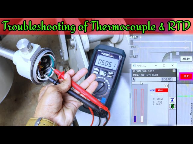 Troubleshooting of Thermocouple | How to Find Out and Solved Problem of Thermocouple and RTD.