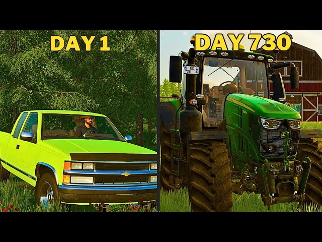 I Spent 2 Years Building a Cattle Farm  | Cattle Ranch Year 2