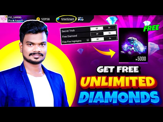 How To Get Free Unlimited Diamonds in Free Fire Without Any App | Free Fire Unlimited Diamonds Trick