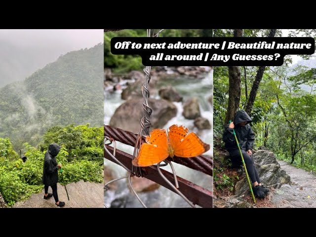 Off to next adventure | Beautiful nature  all around | Any Guesses?