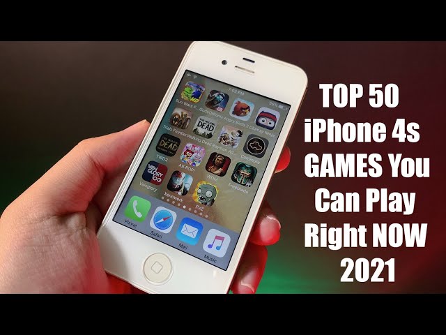 Top 50 BEST iPhone 4s Games You can Play in 2021