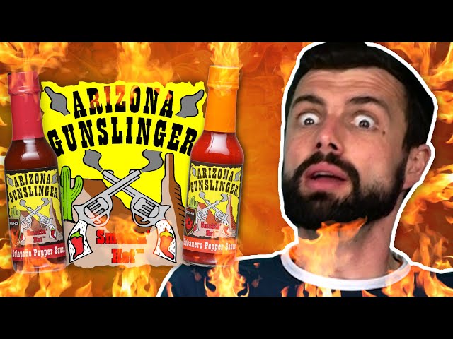 Irish People Try Arizona Gunslinger Hot Sauces