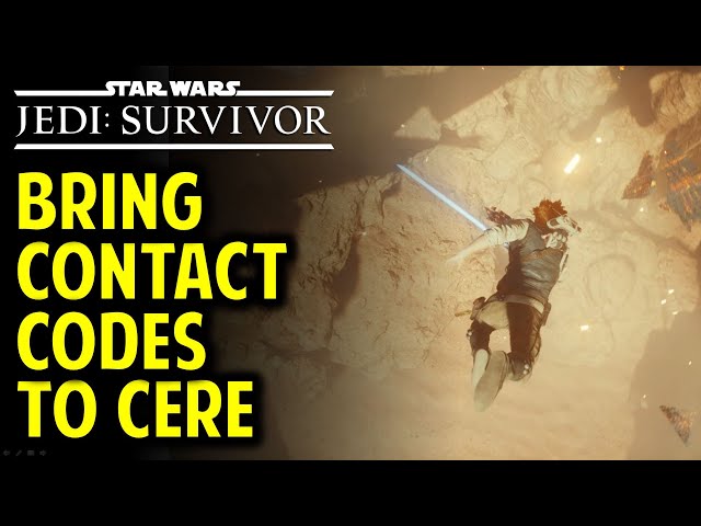 Bring Contact Codes to Cere | Star Wars Jedi: Survivor