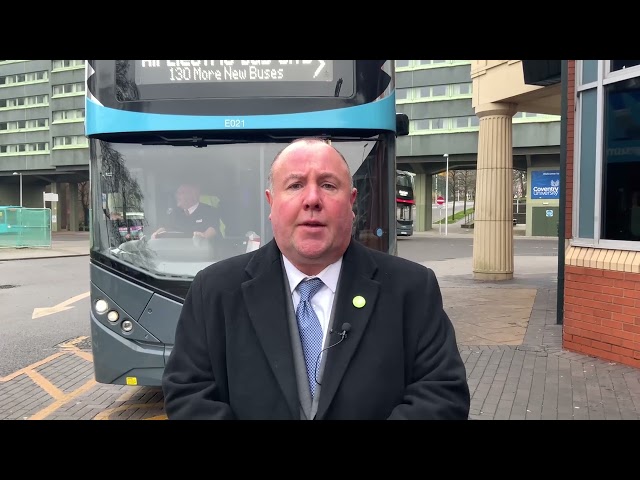 Coventry takes a big step towards becoming the first all-electric bus city