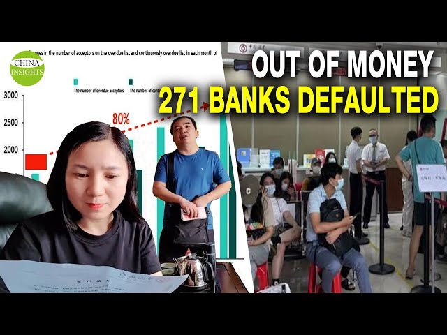 A New Sign of China Financial Crisis and the Despair Begins/Bank deposits cannot be withdrawn