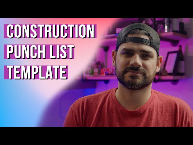 Construction Punch List Template (Excel)| TeamGantt