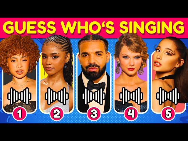 Guess Who's Singing ✅🎤 TikTok's Most Viral Songs Edition 📀🎵 Taylor Swift, Ed Sheeran, Olivia Rodrigo